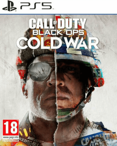 Call of Duty: Black Ops Cold War box art for Playstation 5